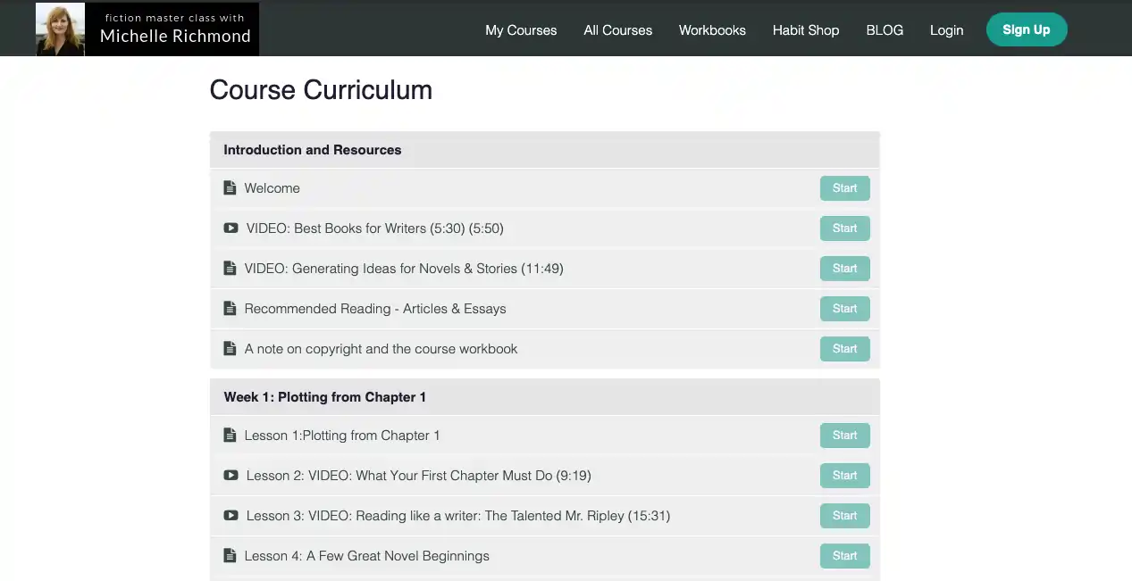 Plan Your Course Structure in Teachable